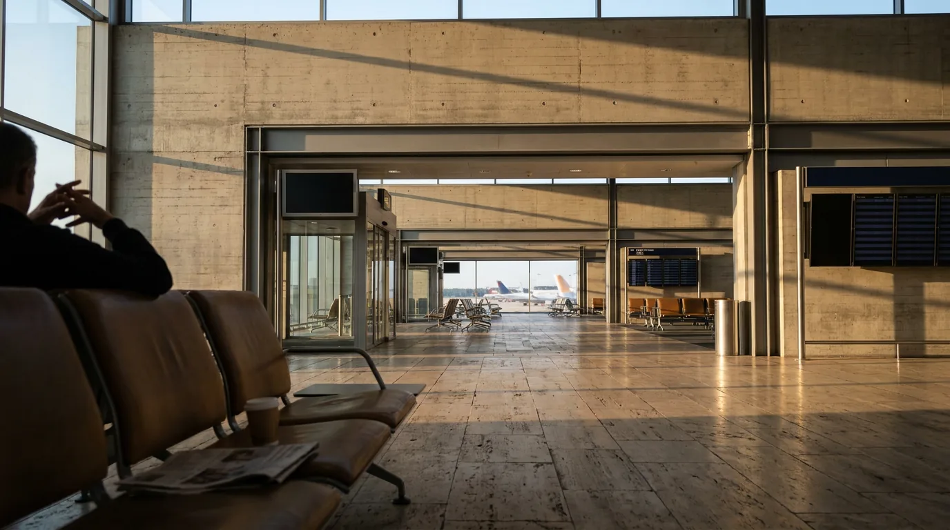 Interno di un terminal aeroportuale europeo — Aeroporto di Venezia Marco Polo (VCE): ritardi,…