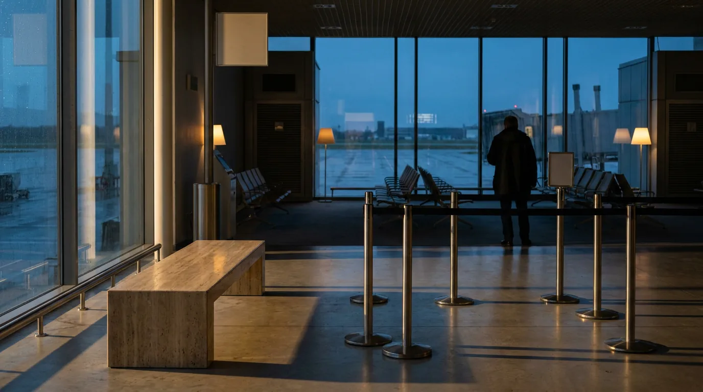 Interno di un terminal aeroportuale europeo — Aeroporto di Milano Bergamo Orio al Serio (BGY): hub…