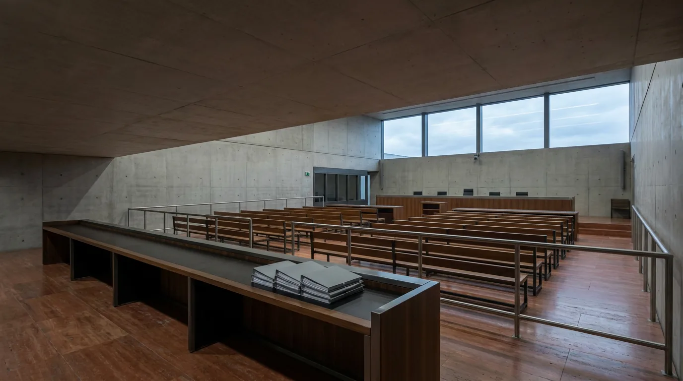 Aula di udienza vuota di un tribunale europeo — C-204/08